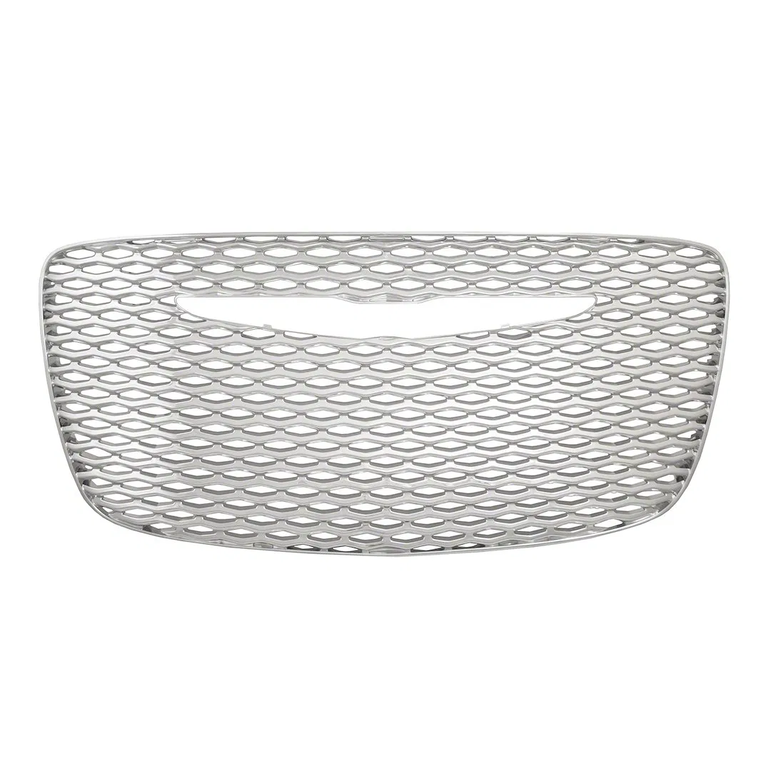 IWCGI140 – COAST2COAST Grille Insert, Overlay Mesh Style 1 Piece With Emblem Cutout Chrome Plated ABS Plastic